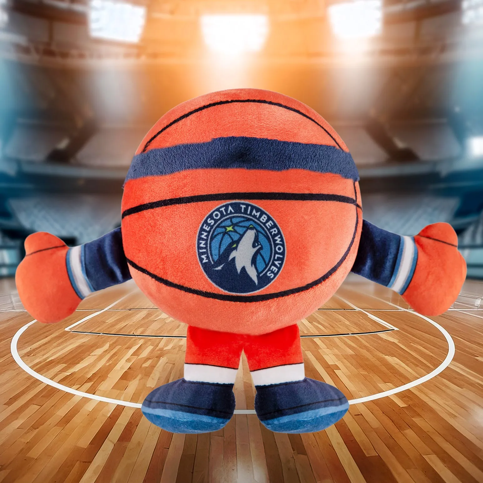 Minnesota Timberwolves 8" Kuricha Basketball Plush