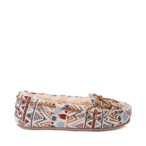 Minnetonka Cally Women's Casual Shoes in Cream Mosaic