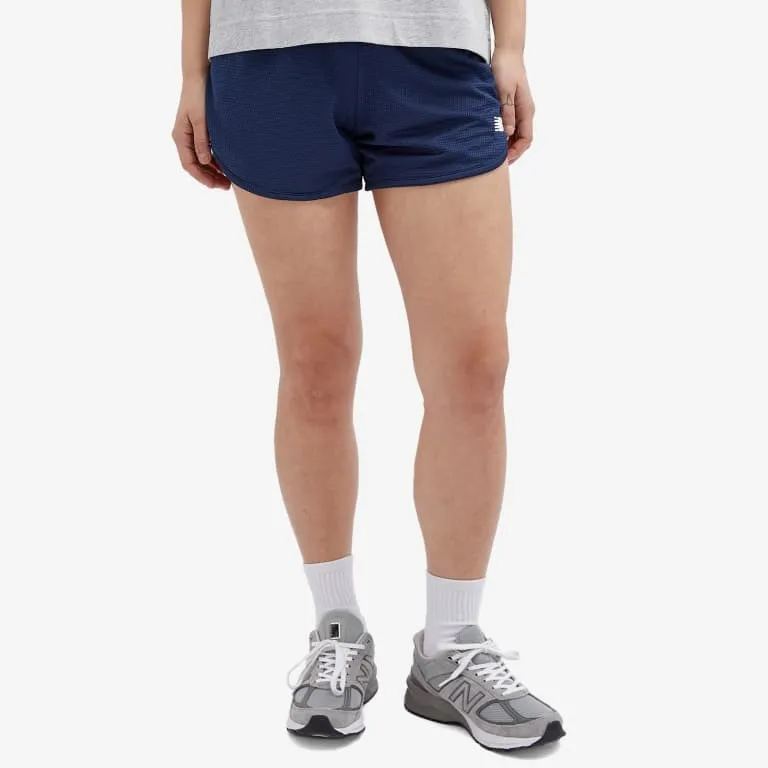 New Balance NB Athletics Mesh Shorts, Navy