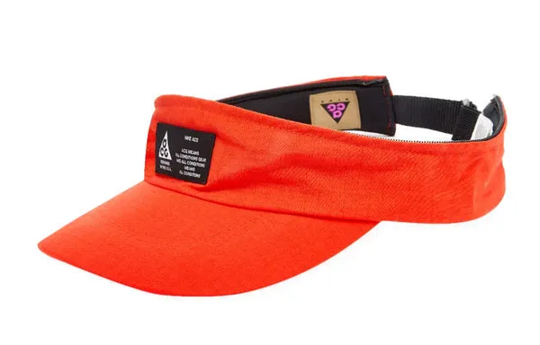 Nike ACG Tailwind Visor Cap 'Habanero Red', red