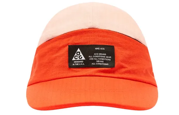 Nike ACG Tailwind Visor Cap 'Habanero Red', red