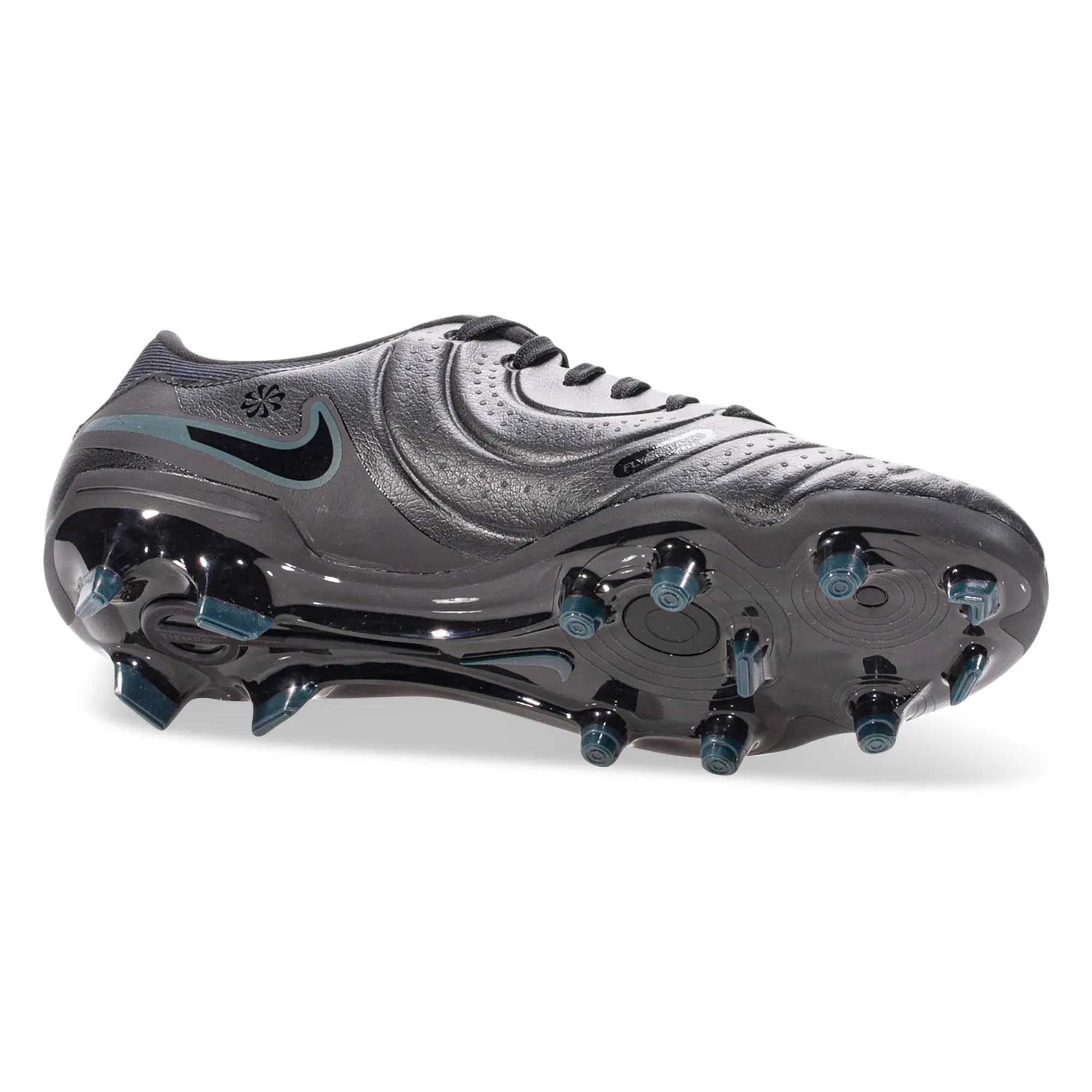 Nike Legend 10 Academy FG/MG Soccer Cleats (Black/Deep-Jungle)