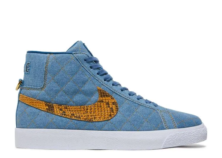 Nike X Supreme Blazer Mid QS SB "DENIM" DX8421 400