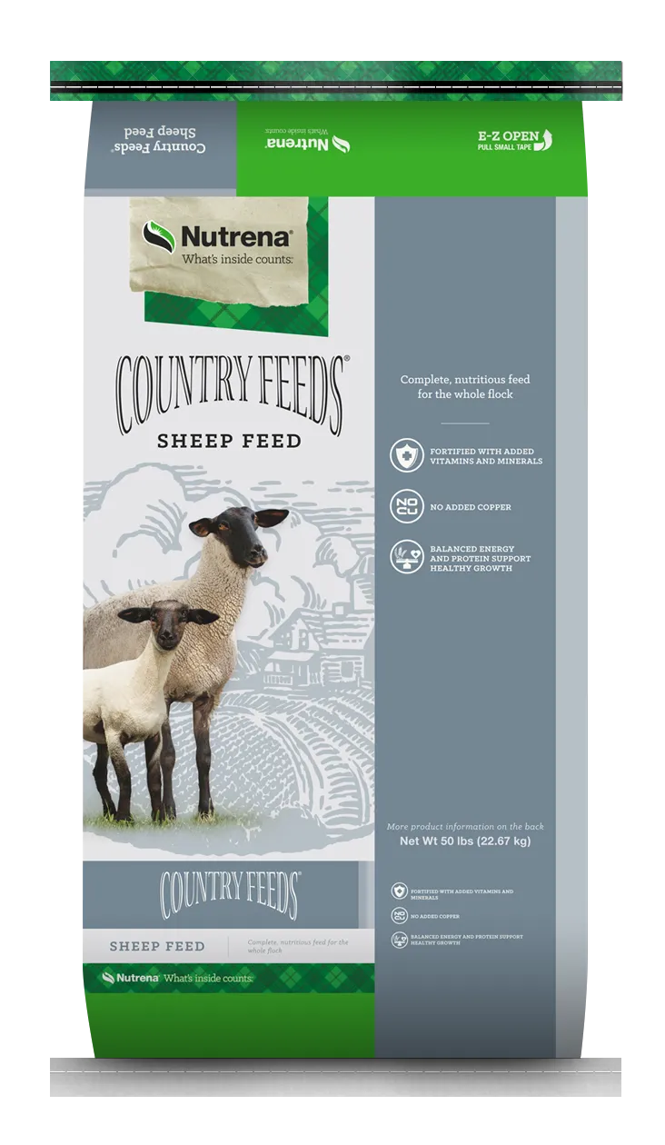 Nutrena® Country Feeds® Sheep 16% Pellet with Bovatec