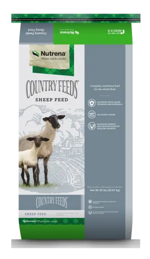 Nutrena® Country Feeds® Sheep 16% Pellet with Bovatec