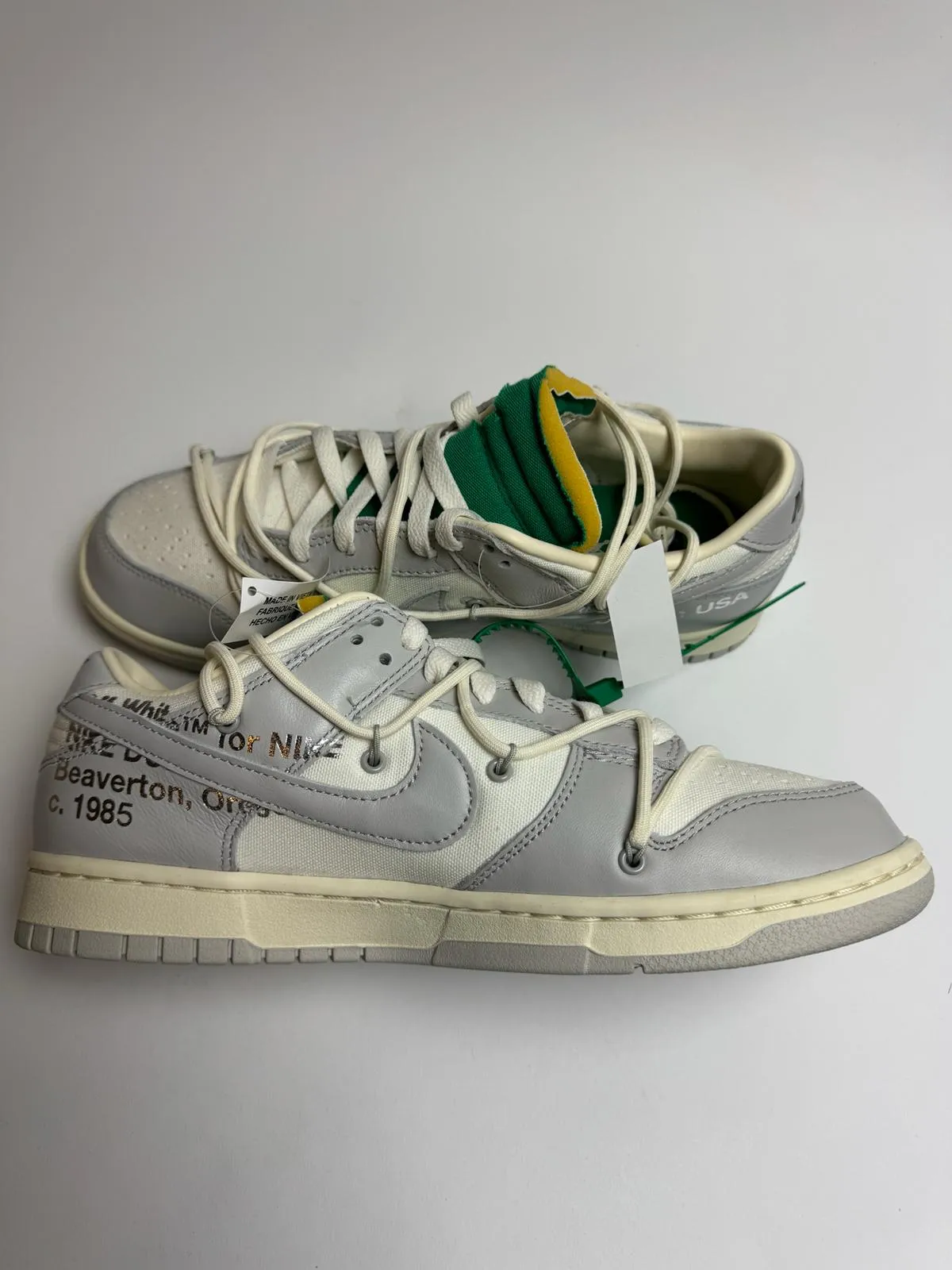 Off White x Nike Dunk Low "Lot 25"