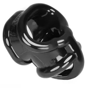 Oxballs Ballsling With Ball-Splitter Cock Ring Black