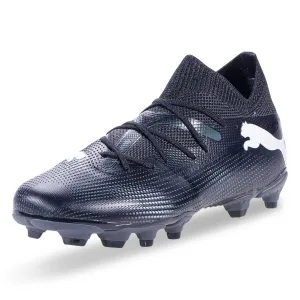 Puma Jr. Future 7 Match FG/AG Soccer Cleats (Puma Black/Puma White)