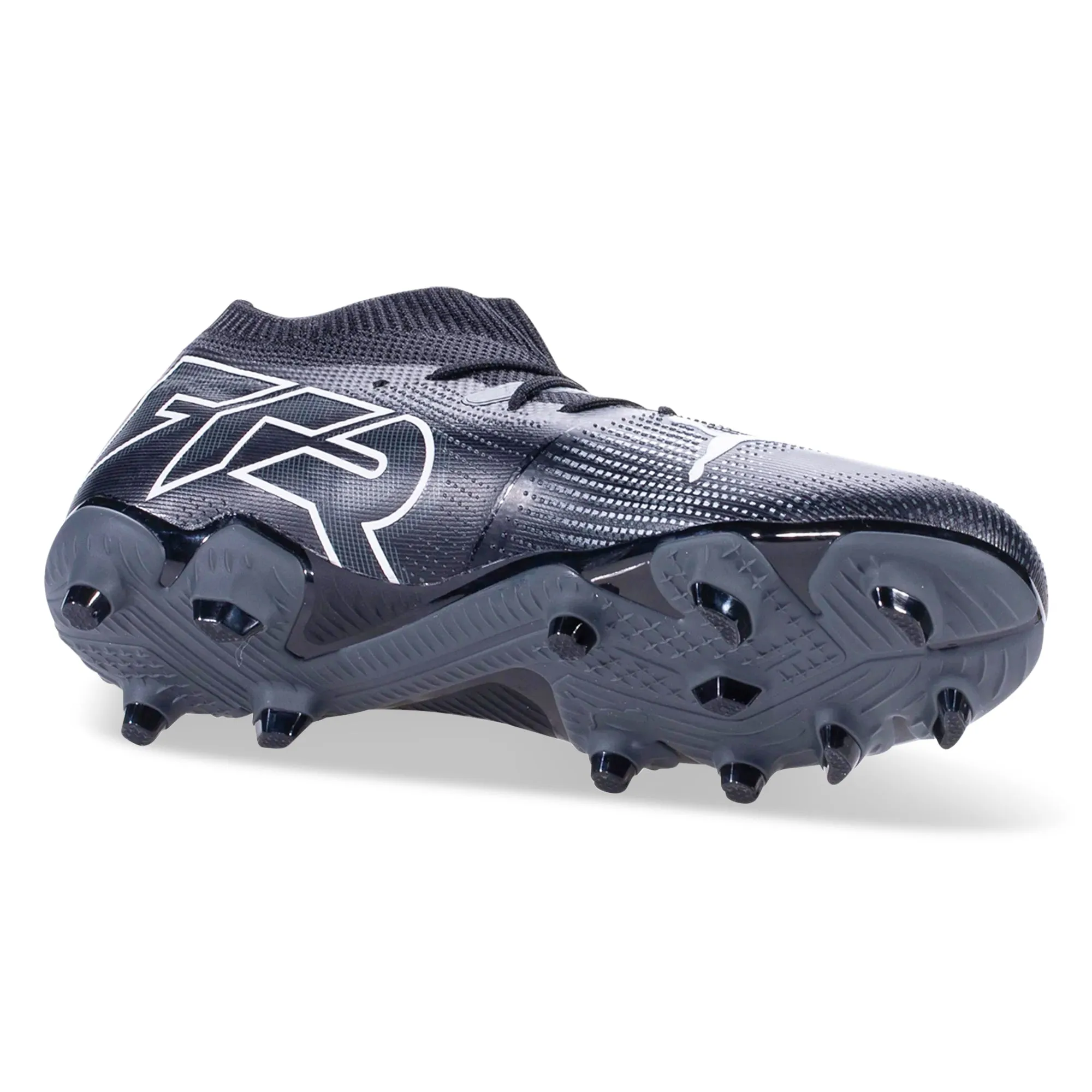 Puma Jr. Future 7 Match FG/AG Soccer Cleats (Puma Black/Puma White)