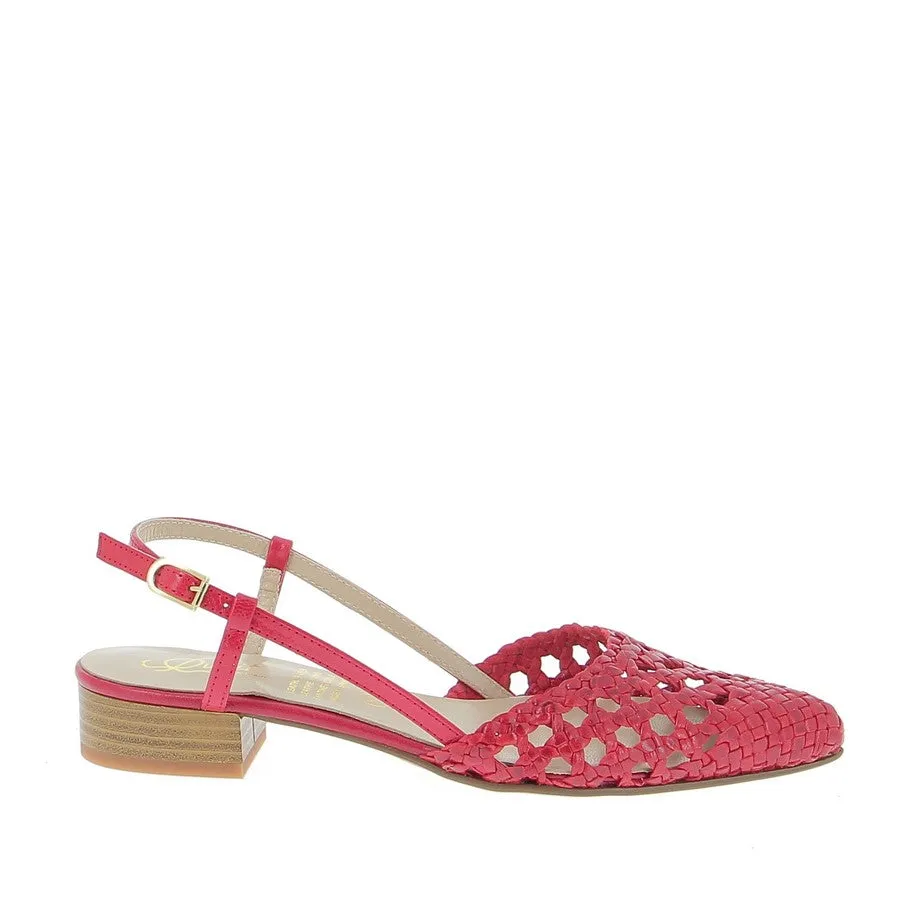 Quait 21548 Red Slingback Sandal