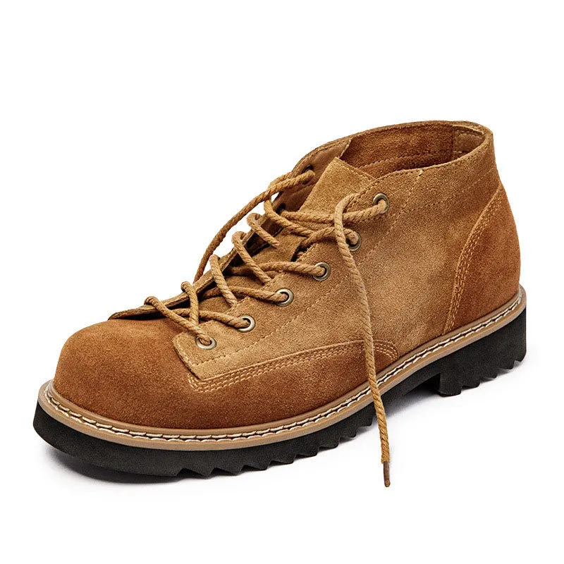 Retro Autumn Low-cut Casual Shoes Ankle Boots