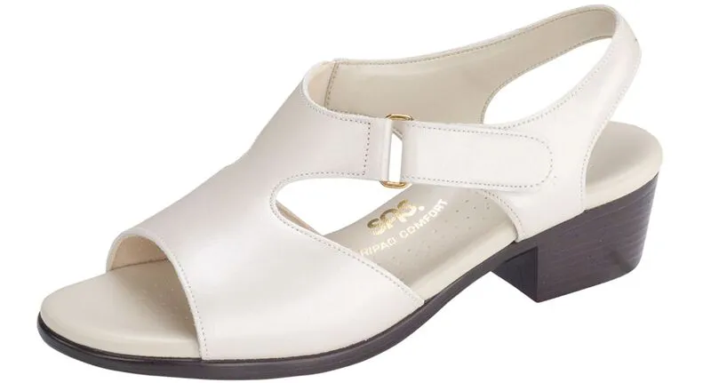 SAS Women's Suntimer Heel Sandal PEARL BONE