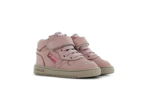 Shoesme basketsneaker old pink suede