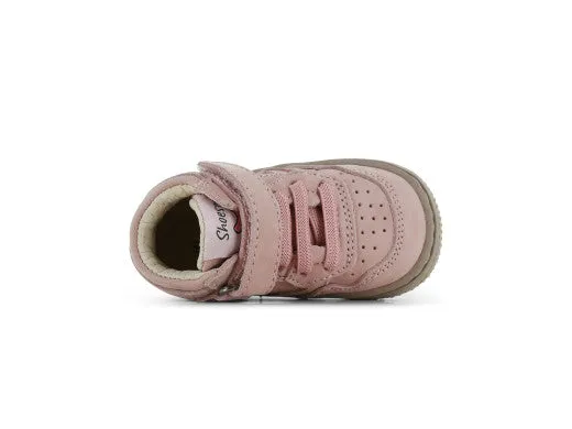 Shoesme basketsneaker old pink suede