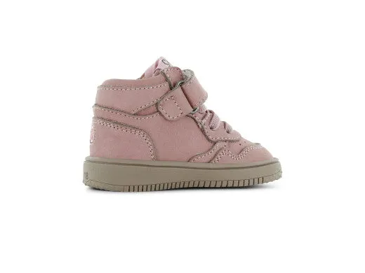 Shoesme basketsneaker old pink suede