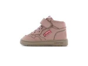 Shoesme basketsneaker old pink suede