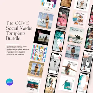 The Cove Social Media Template Bundle