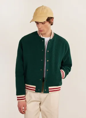 Varsity Bomber Jacket | Percival x Ilaria | Emerald