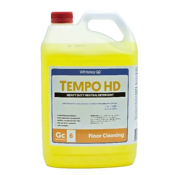 Whiteley Tempo HD 5Lt Heavy Duty Neutral Detergent